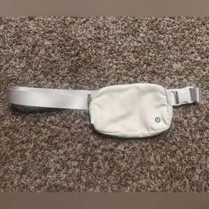 Lululemon White Belt Bag